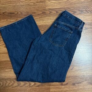 Old Navy Dark Blue Flare Jeans